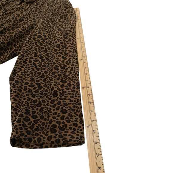 Vtg Leopard Print Blazer Lightweight Fully Lined Jacket Women’s Sz 24W Button Up - Picture 11 of 15